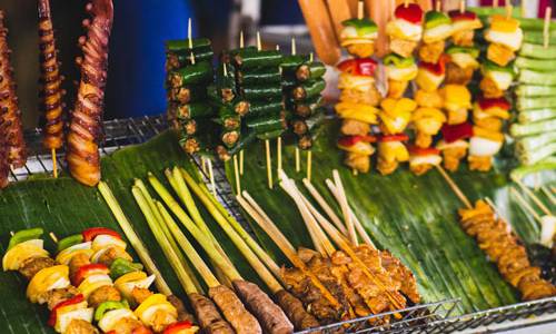 Eating in Hanoi
